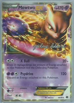 Mewtwo EX C.M.T. #54-CMT
