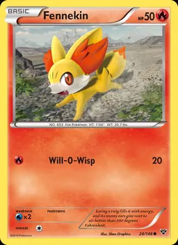 Fennekin #24