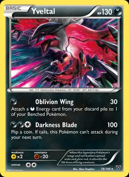 Yveltal card photo