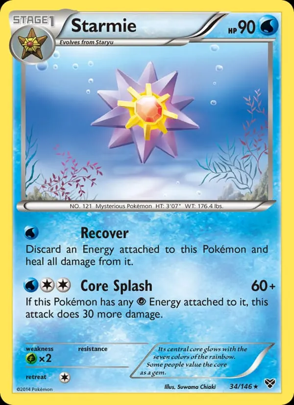 Starmie #34, XY